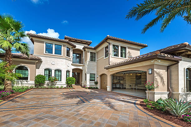 Permeable Paver Driveway in Weston, FL